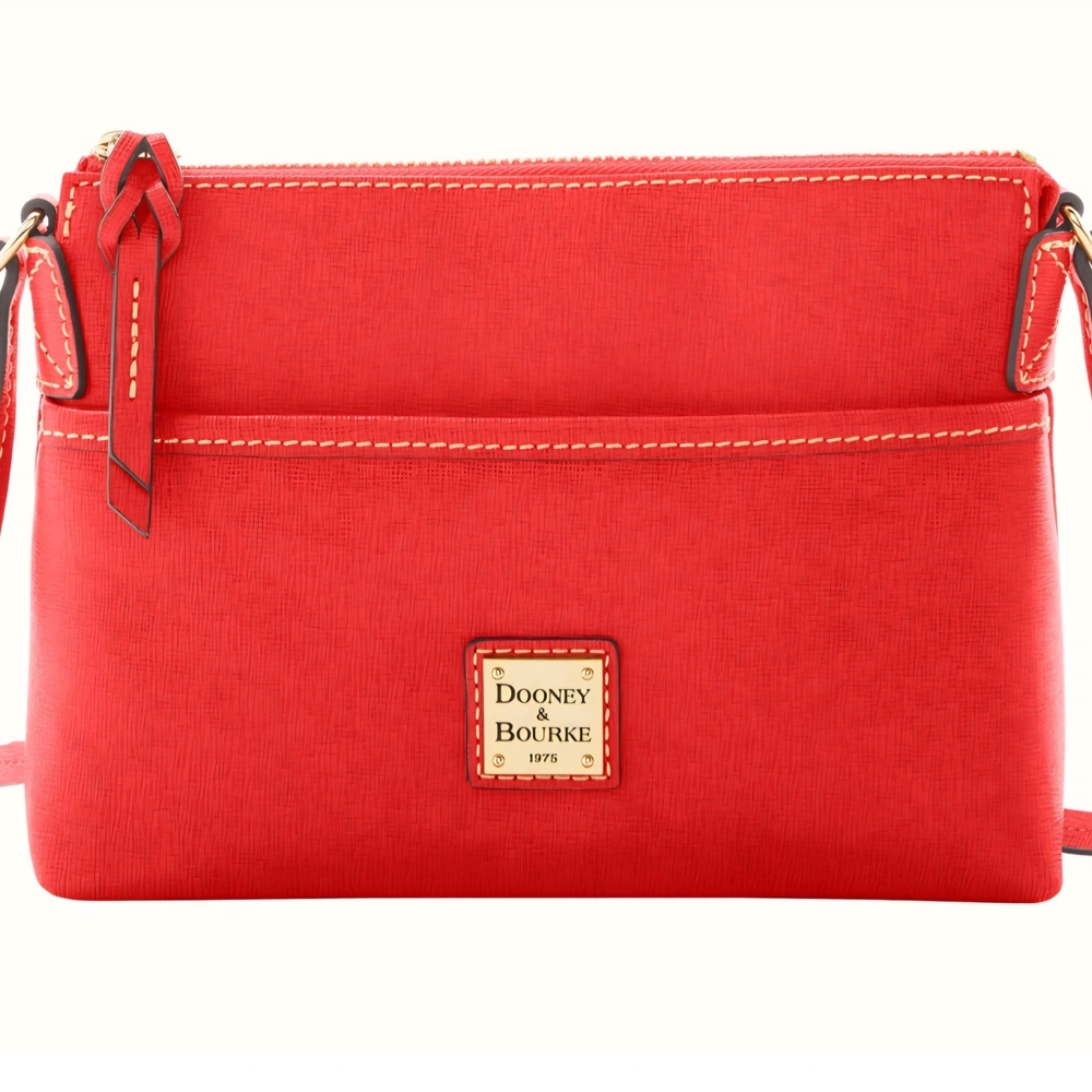 Dooney & Bourke Saffiano Ginger Crossbody - Tomato